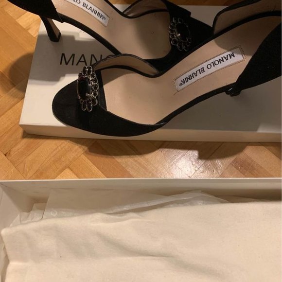 Manolo Blahnik Evening Shoes - Picture 1 of 2